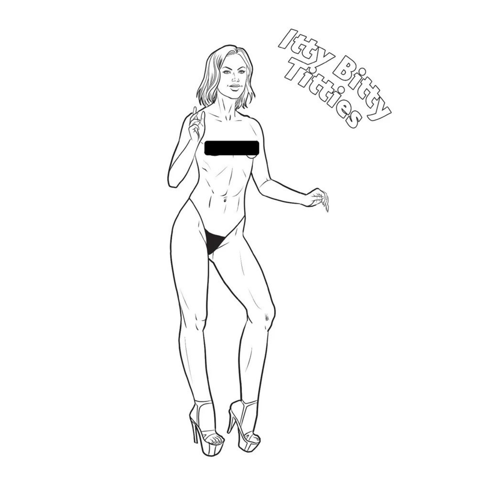 WoodRocket's Boobs Boobs Boobs Coloring Book