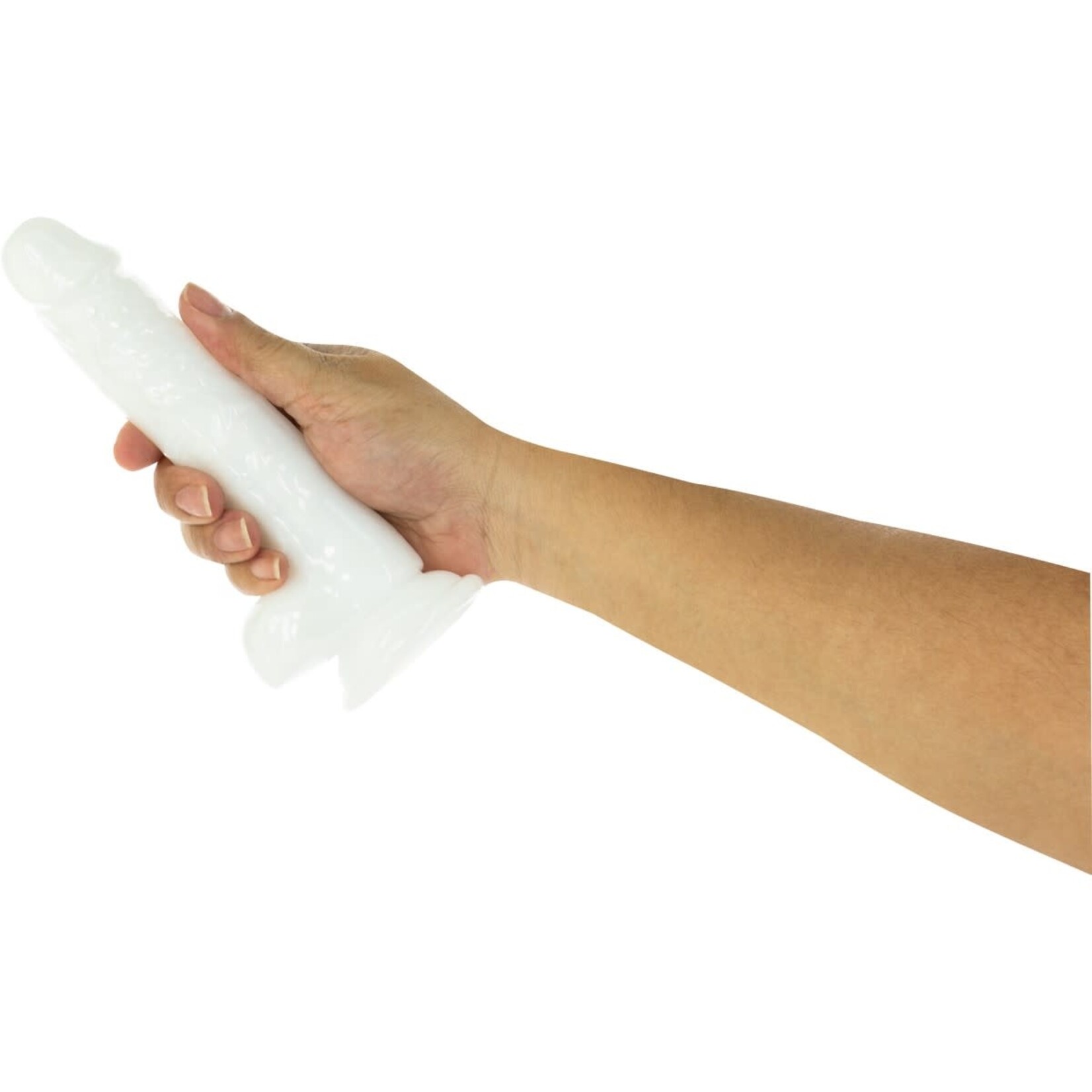 Addiction Pearl by Addiction 7.5" Dildo with Balls