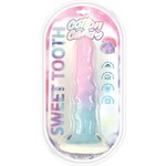 Hott Products Cotton Candy Sweet Tooth 6.7" Silicone Dildo