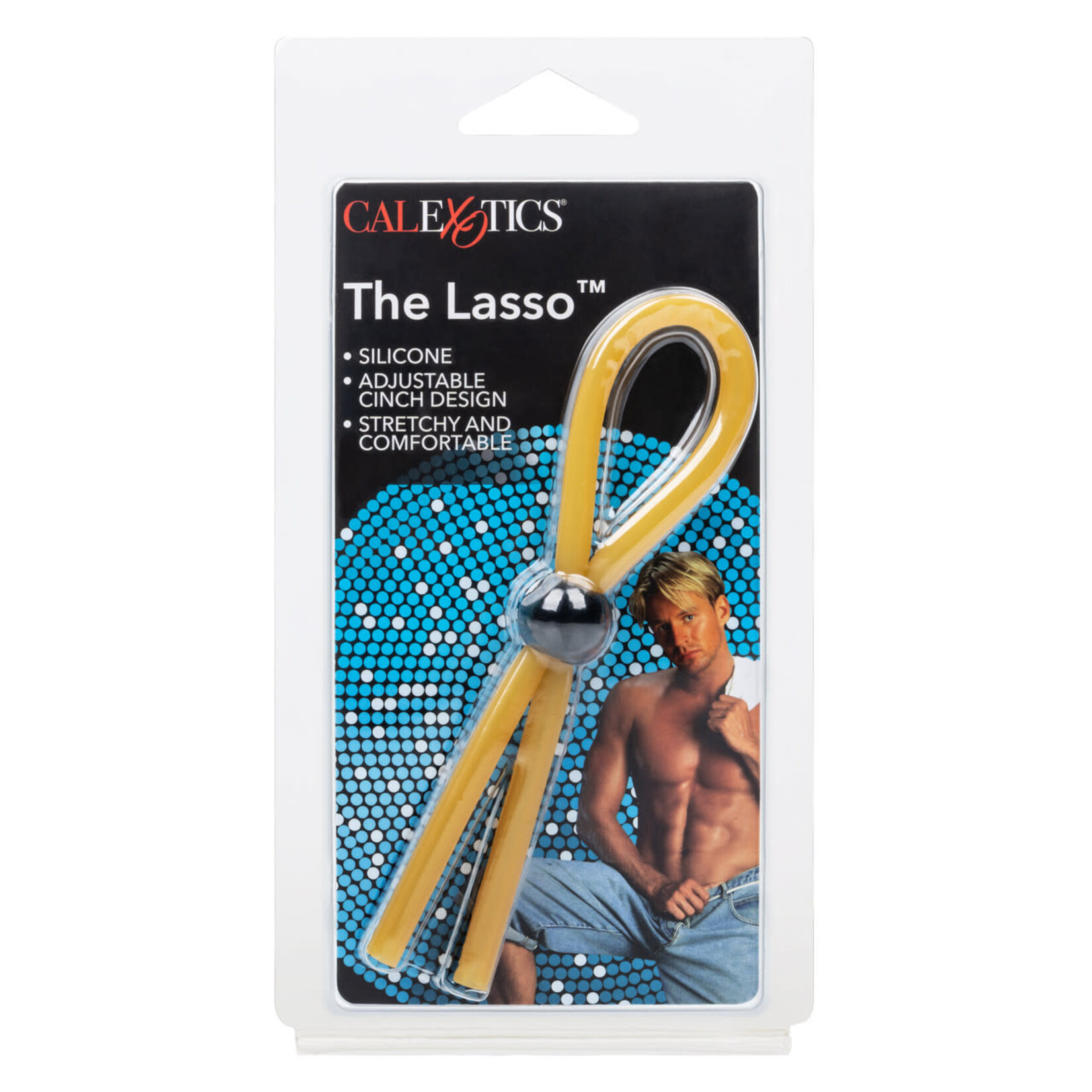 CalExotics The Lasso Adjustable Natural Rubber Cock Ring