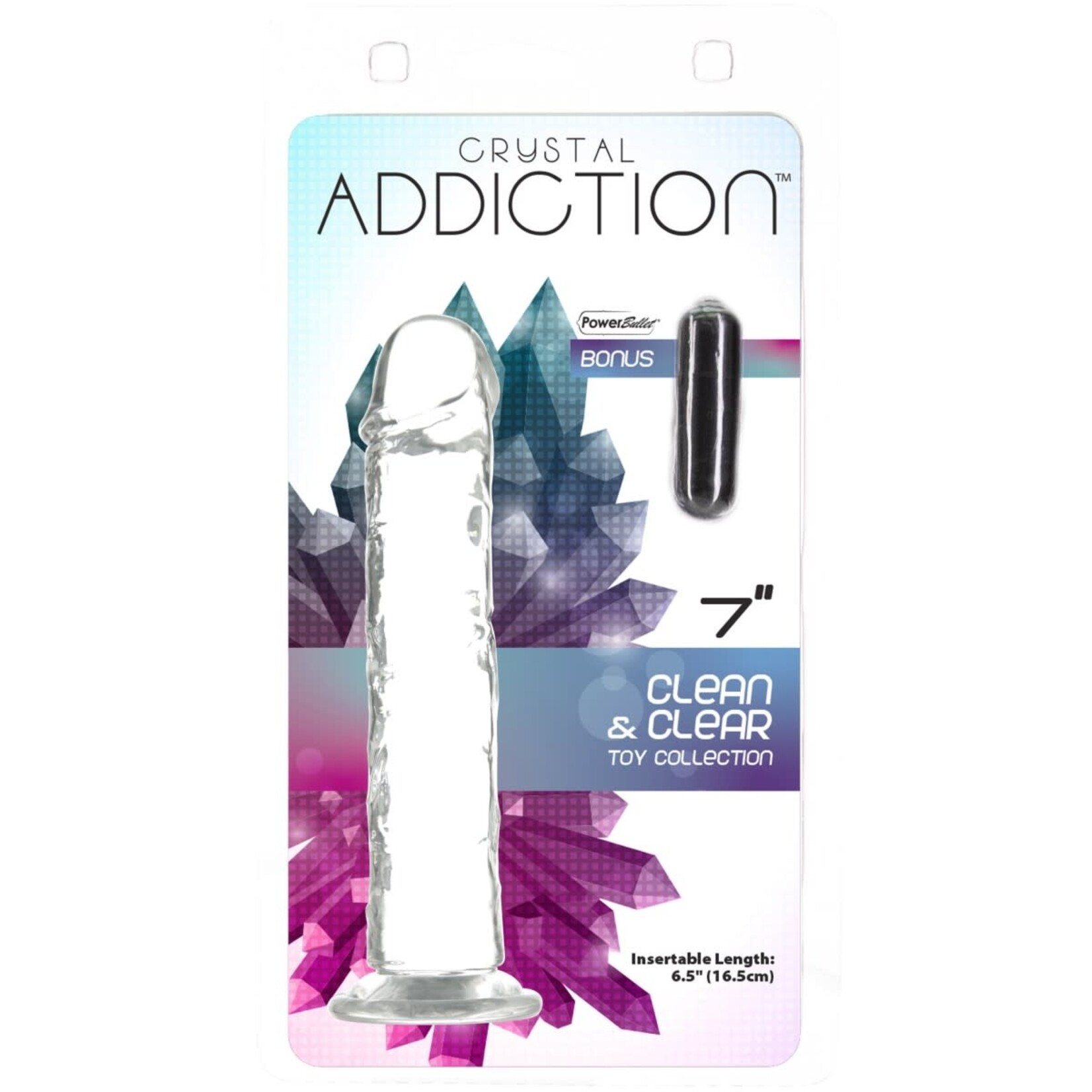 Addiction Crystal Addiction 7" Dildo