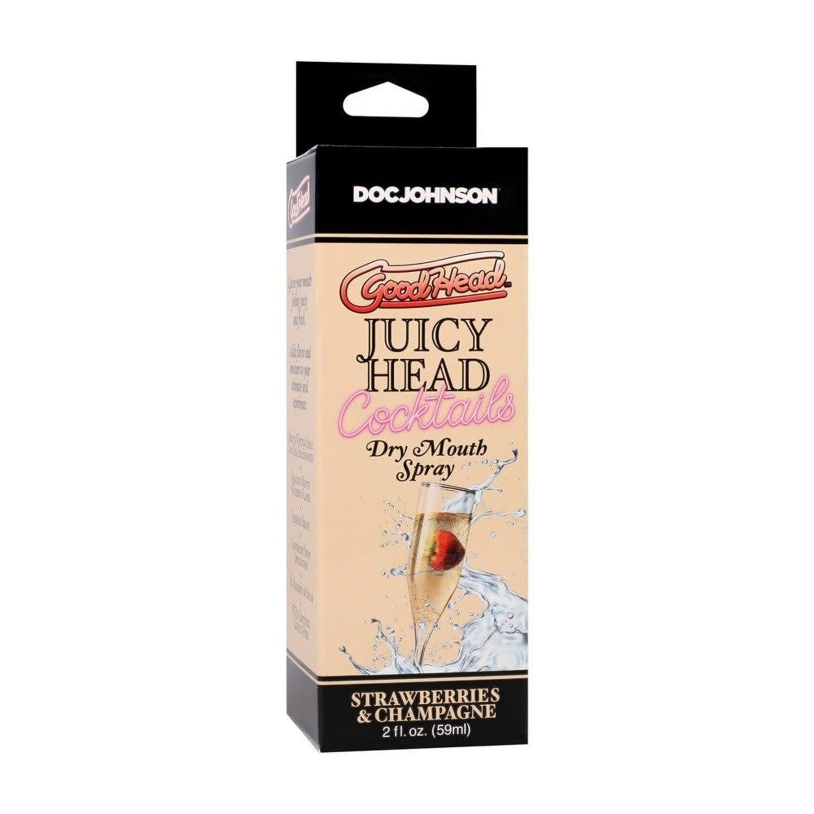 Doc Johnson GoodHead Juicy Head Cocktails Dry Mouth Spray 2oz
