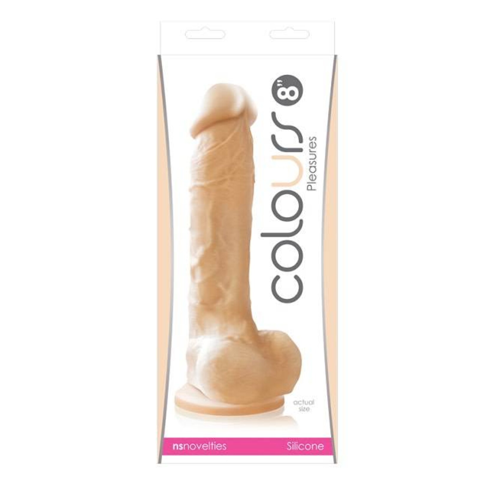 NS Novelties Colours Pleasures 8" Dildo
