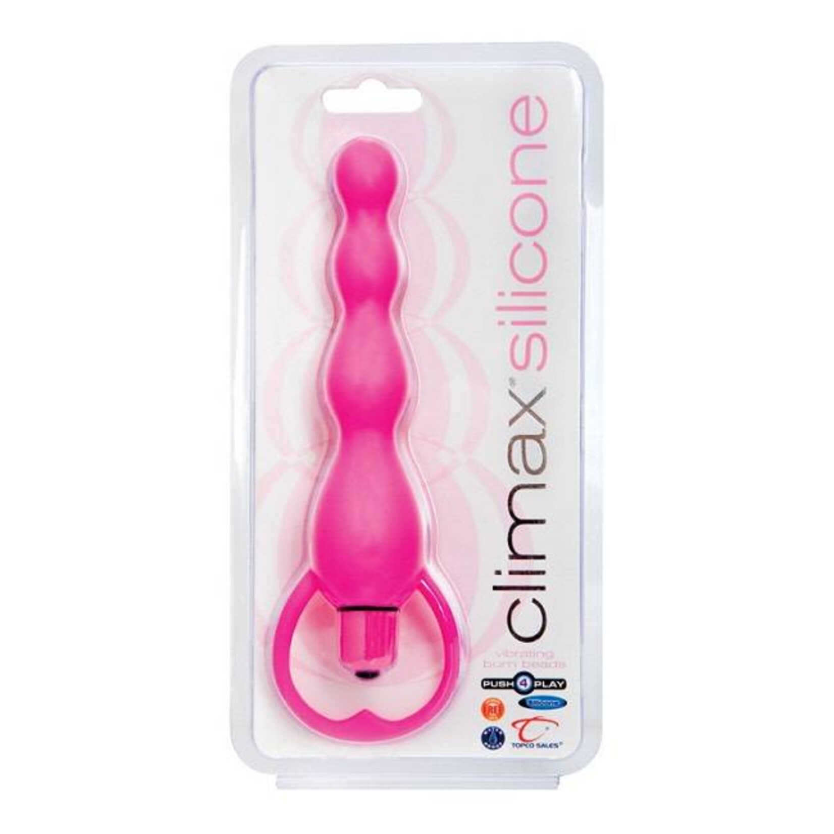 Topco Sales Climax Silicone Vibrating Bum Beads