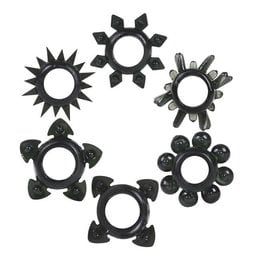 Doc Johnson Tower of Power Stretch-To-Fit Cock Rings
