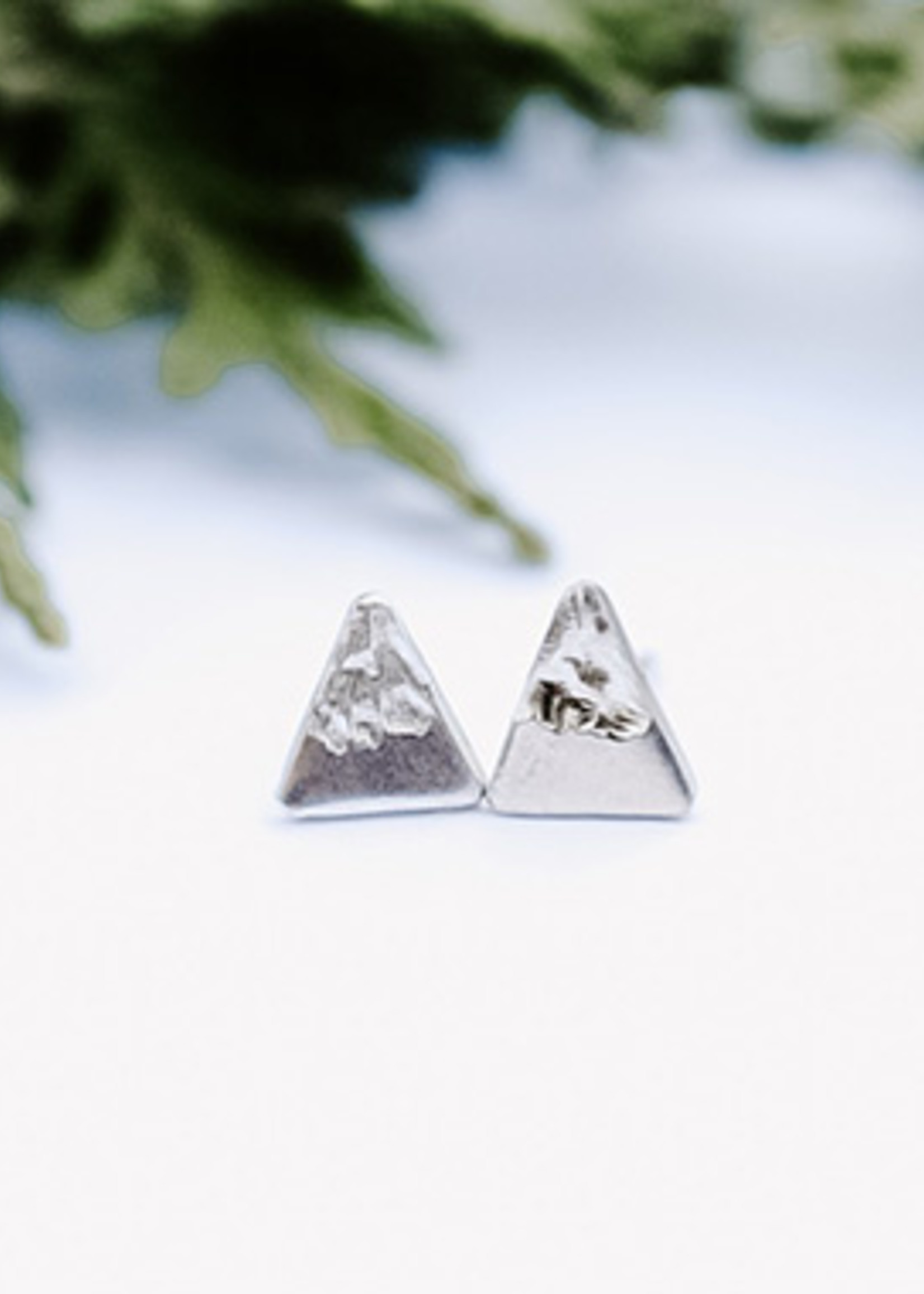 Loops Jewellery Loops Small Mountain Peak Studs