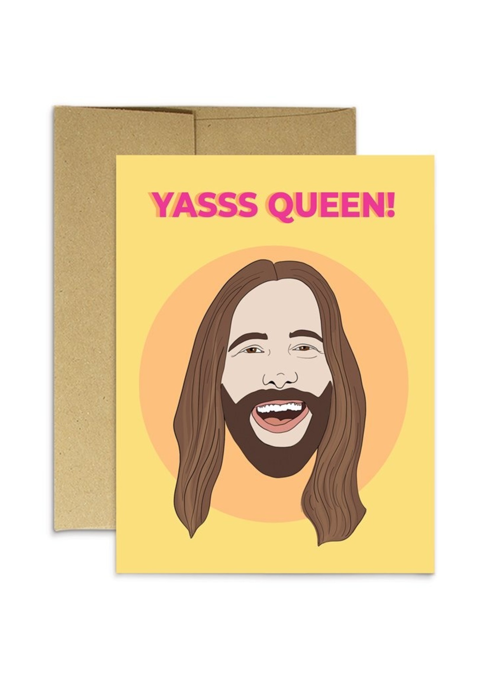 Party Mountain Paper co. Party Mountain - Jvn Yas Queen Card