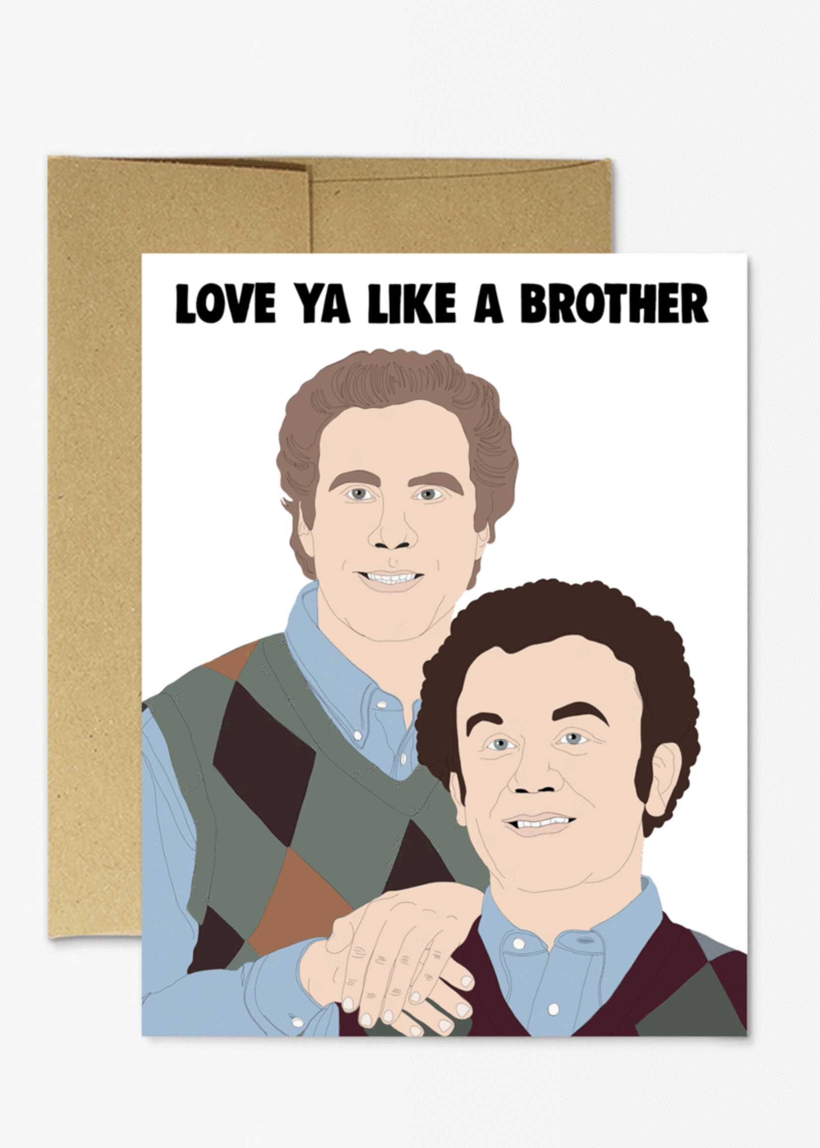 Party Mountain Paper co. Step Brothers Card