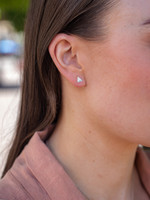 Loops Jewellery Small Silver Mountain Peak Studs