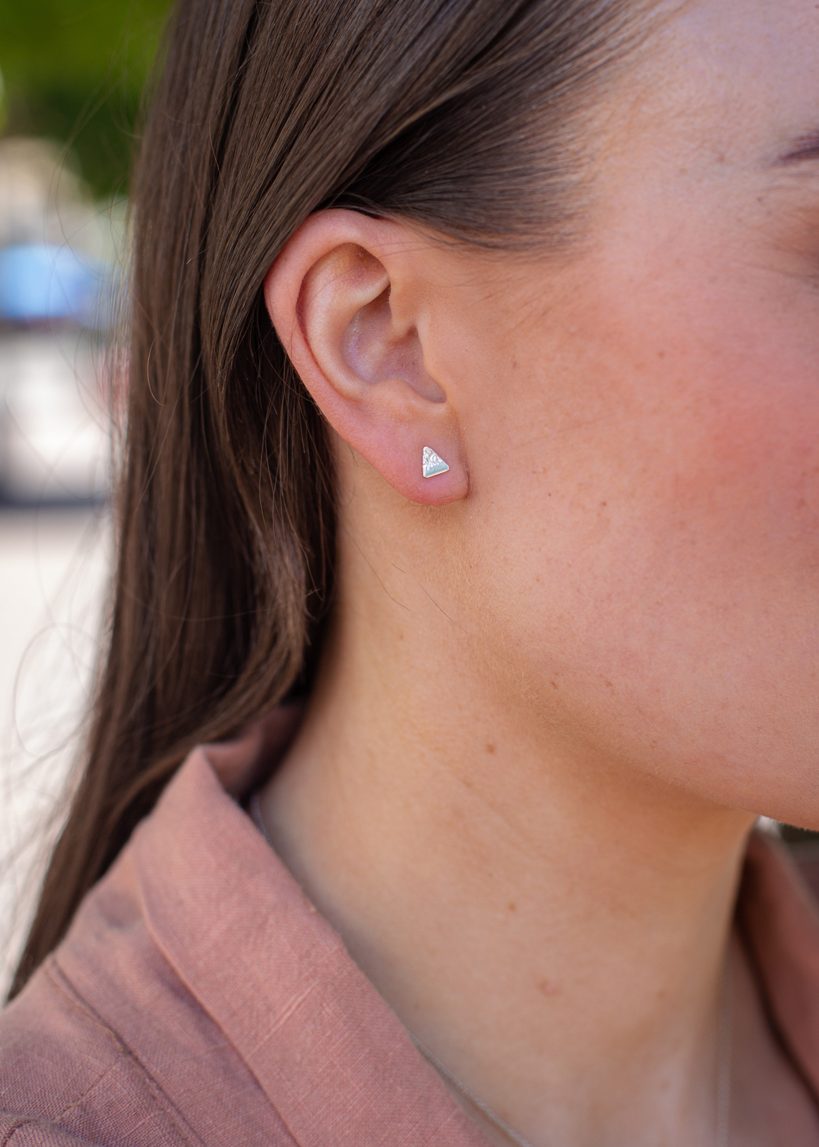 Loops Jewellery Loops Small Mountain Peak Studs