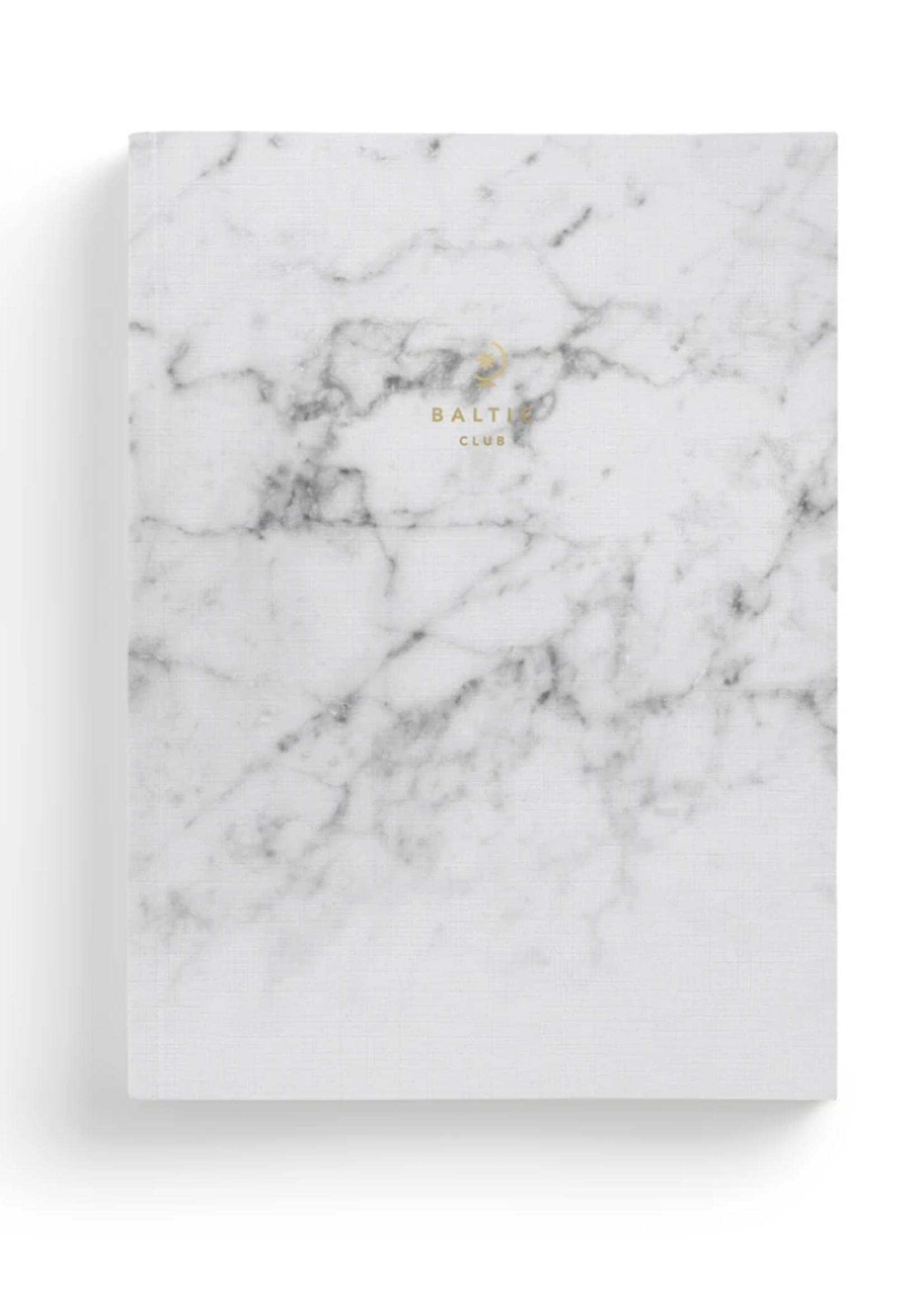 Baltic Club Baltic Club - White Marble Notebook