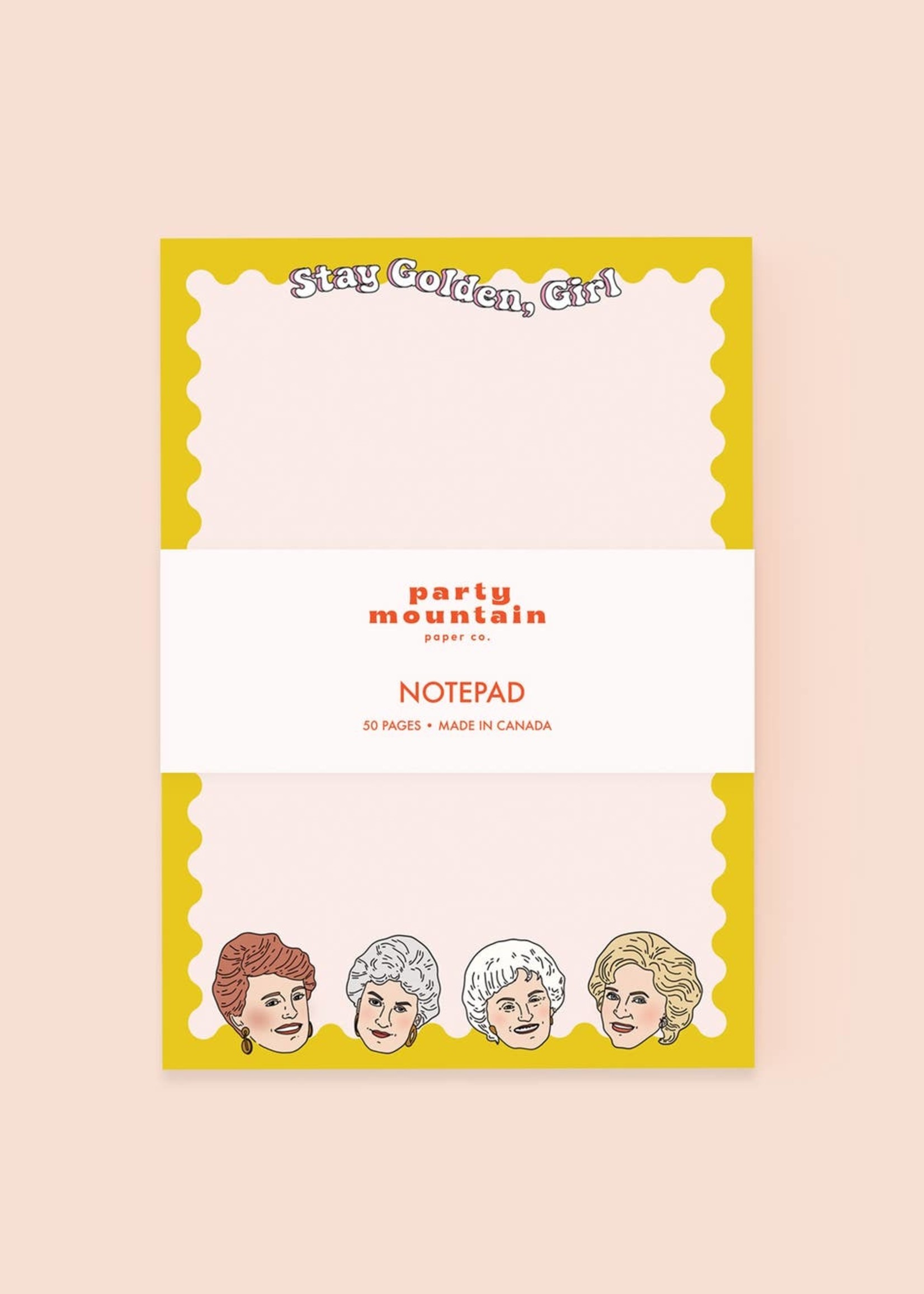 Party Mountain Paper co. Party Mountain Paper Co. Notepad