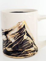 Astrid Kruse Cream + black Mountain Mug