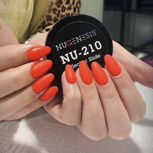 Nugenesis Nugenesis Nail Dipping Color Powder 43g Nu 210 Electric Slide Neon