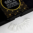 Aprés Apres Gel-X - Sculpted Coffin Medium Tip Box 100% Soft Gel 500pcs