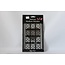 JV205 Black (306) Nail Sticker