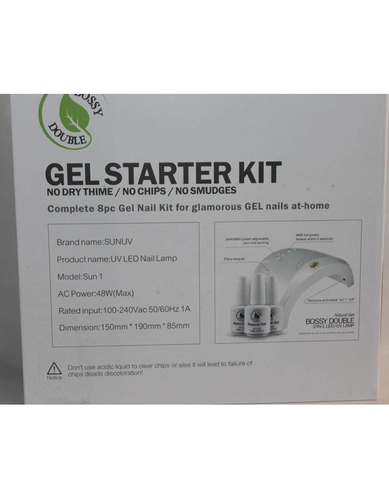 Bossy Gel Starter Kit Including 1 Sunuv Led Lamp Top Base Coat Bossy Gel Starter Kit Including 1 Sunuv Led Lamp Top Base Coat 4 Colors Jessica Nail Beauty Supply Ltd
