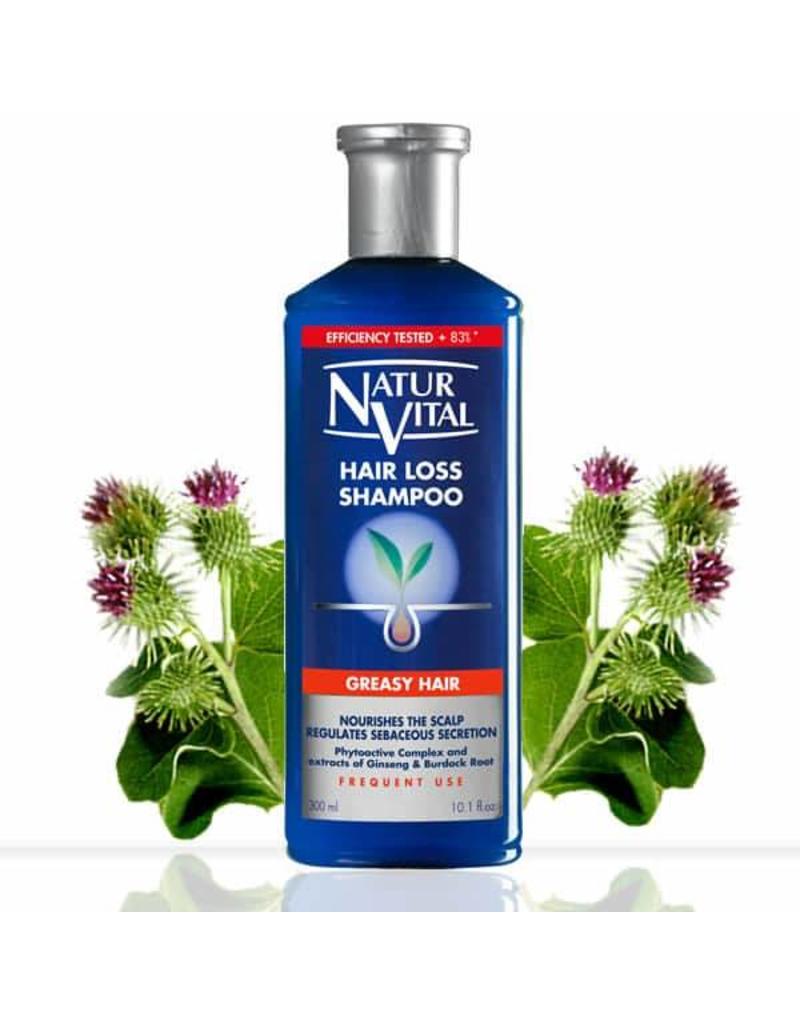 Natur Vital Hair Loss Shampoo Greasy Hair Phytoactive Complex