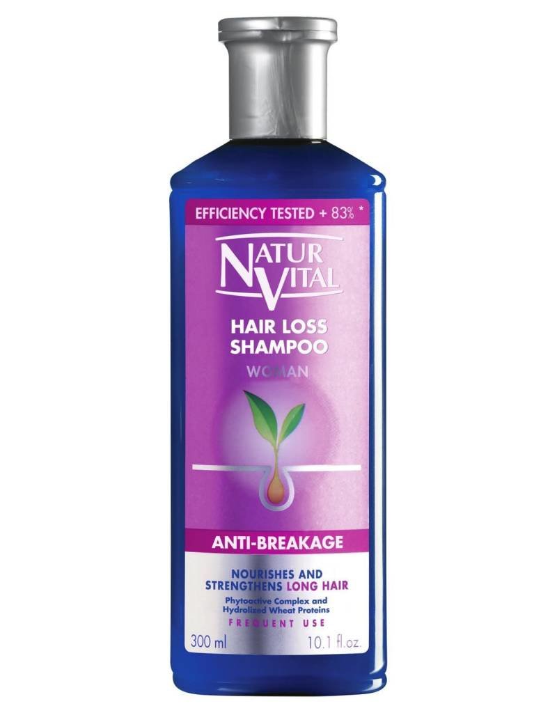 Natur Vital Hair Loss Shampoo Woman Anti Breakage Nourishes