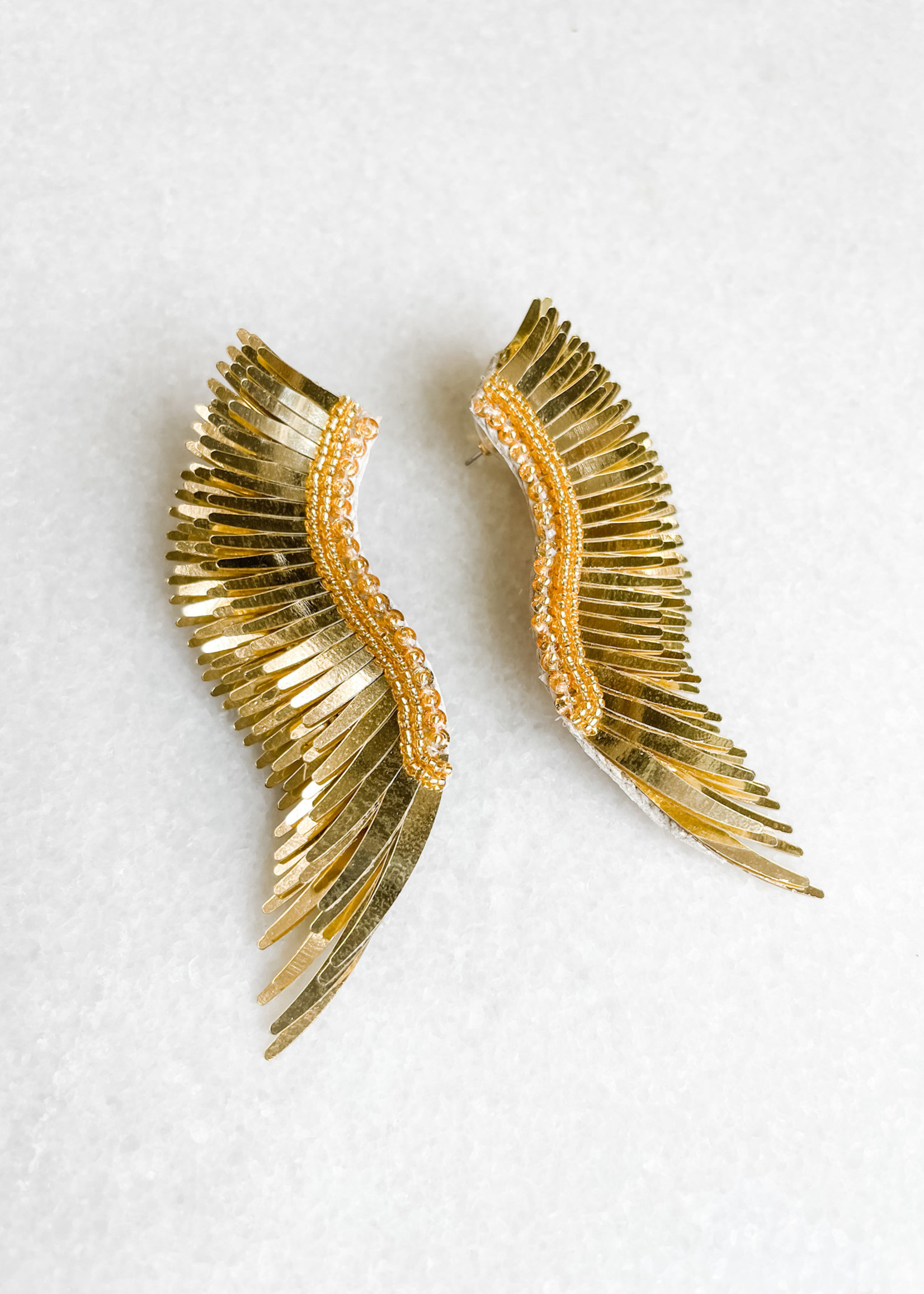 hula sue madeline earrings - gold