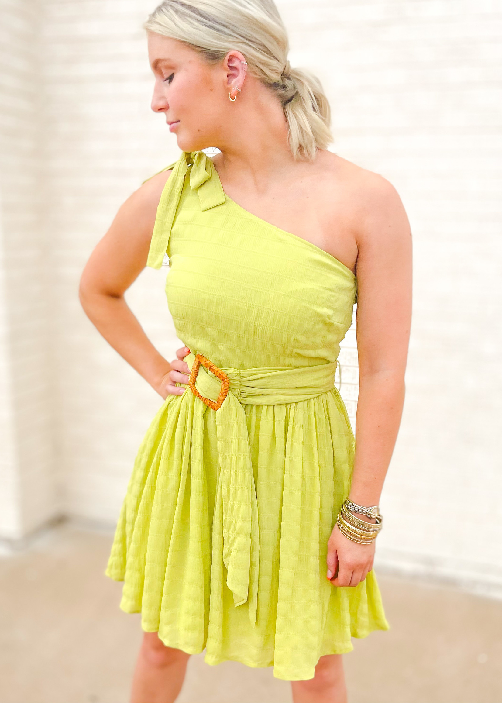 hula sue miley lime dress