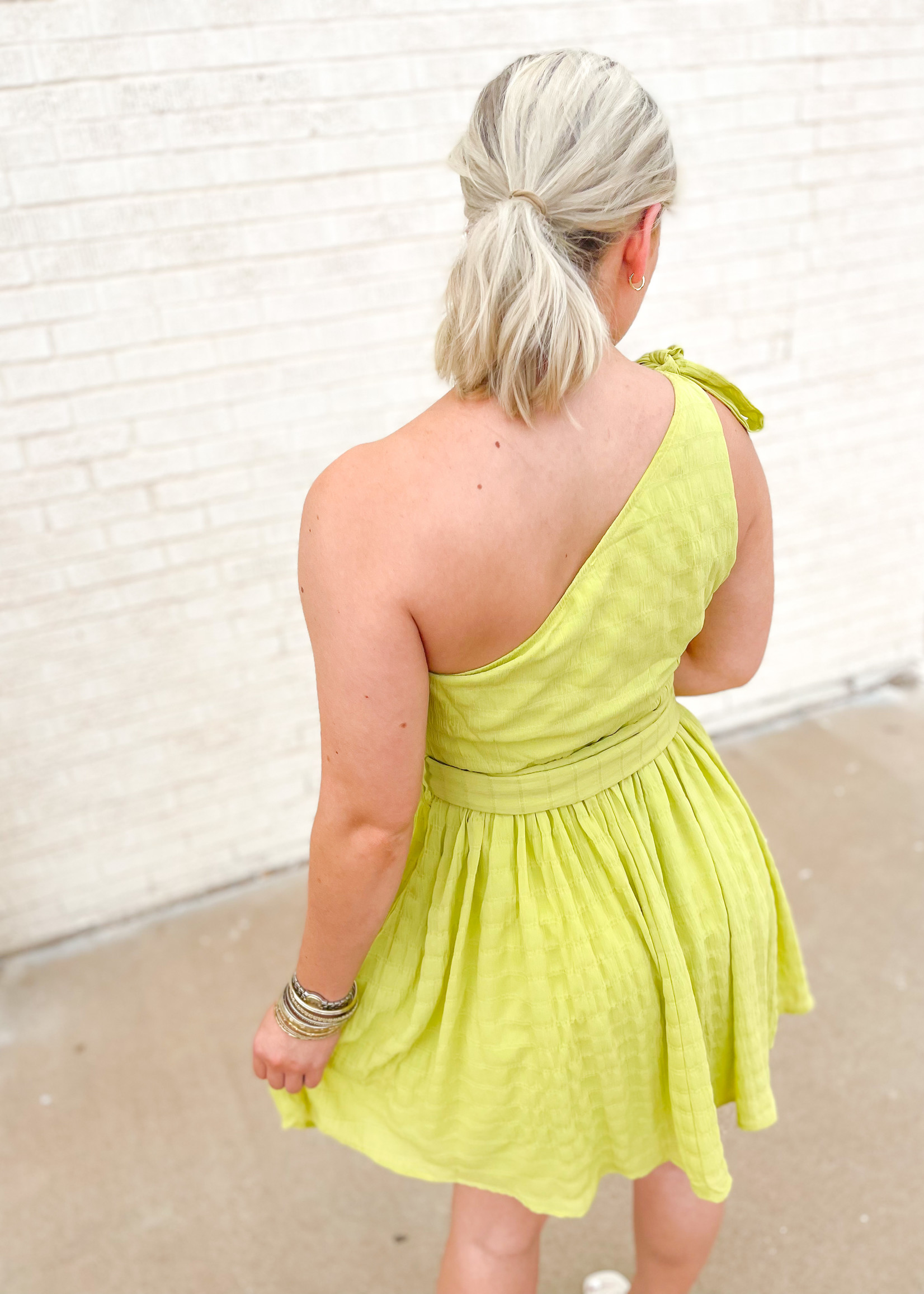 hula sue miley lime dress