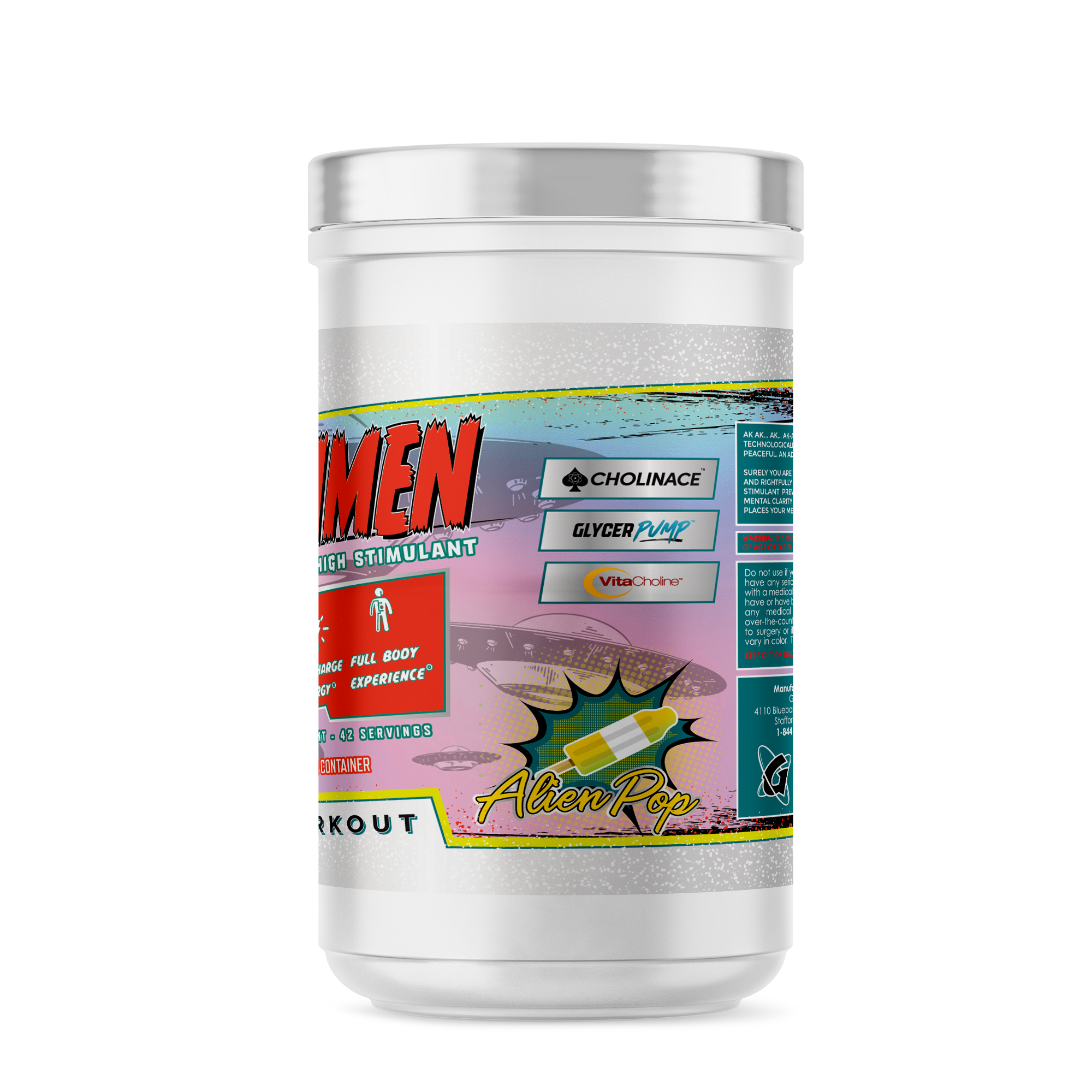 Glaxon Specimen High Stim PreWorkout XN Supplements