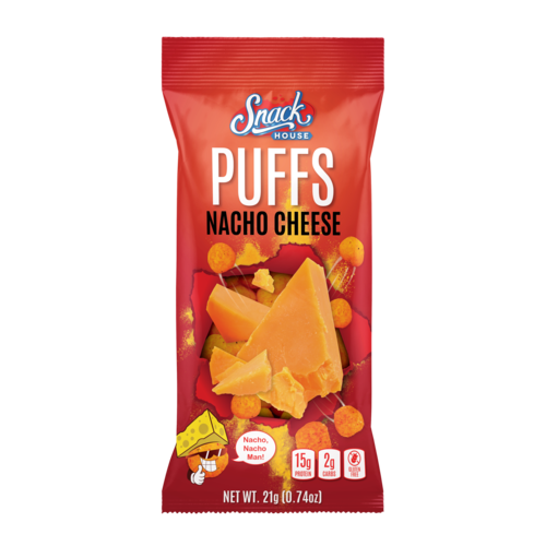 Snack House Foods Snack House Keto Savory Puffs Single Serving 1oz Snack House Foods Snack House Keto Savory Puffs Single Serving 1oz