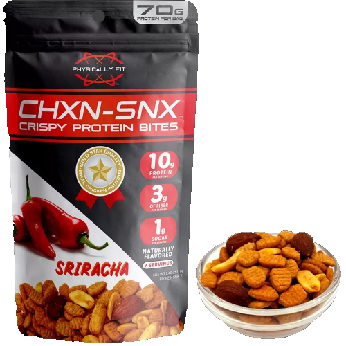 Physically Fit Chxn-Snx Protein Bites / Chicken Snacks 6oz Physically Fit Chxn-Snx Protein Bites / Chicken Snacks 6oz