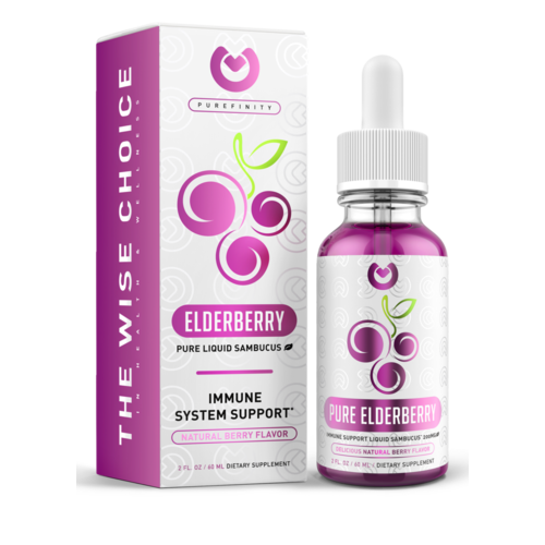 Purefinity Pure Elderberry Liquid - 2fl oz Purefinity Pure Elderberry Liquid - 2fl oz