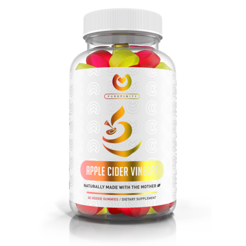 Purefinity Apple Cider Vinegar Gummies - 500mg Purefinity Apple Cider Vinegar Gummies - 500mg