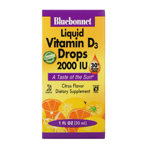 Blue Bonnet Liquid Vitamin D3 Drops Blue Bonnet Liquid Vitamin D3 Drops