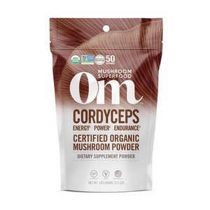 Om Mushroom Superfood Cordyceps Organic Mushroom Superfood Powder