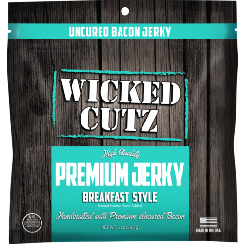 Wicked Cutz Wicked Cutz Bacon Jerky 2oz