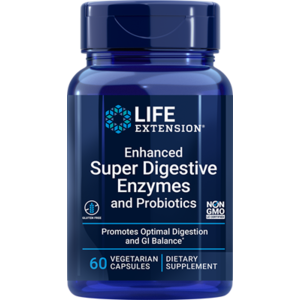 Life Extension Enhanced Super Digestive Enzymes and Probiotics