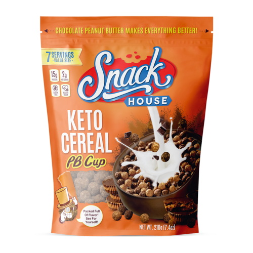 Snack House Foods Snack House Puffs Keto Cereal 7 serving Snack House Foods Snack House Puffs Keto Cereal 7 serving