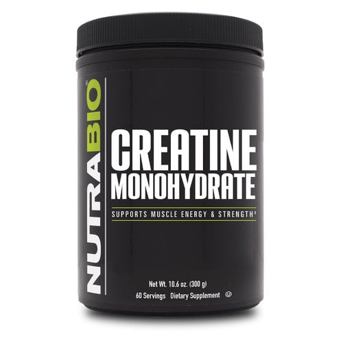 Nutrabio Nutrabio Creatine Monohydrate Powder 300 Grams