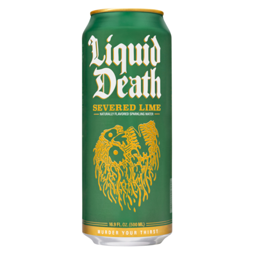 Liquid Death Liquid Death Sparkling Severed Lime Liquid Death Liquid Death Sparkling Severed Lime