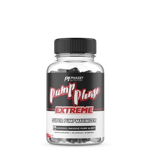 Phase One Nutrition Pump Phase Extreme Caps Phase One Nutrition Pump Phase Extreme Caps