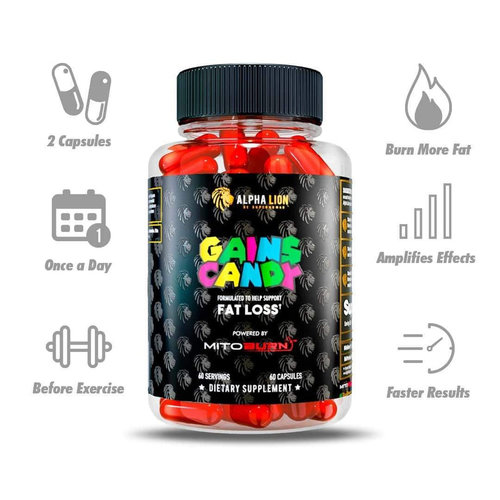 Alpha Lion GAINS CANDY™ MITOBURN™ FAT LOSS AMPLIFIER