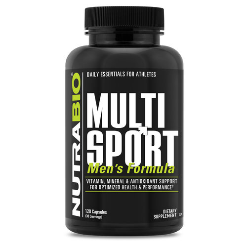 Nutrabio MultiSport for Men 120 Vegetable Capsules