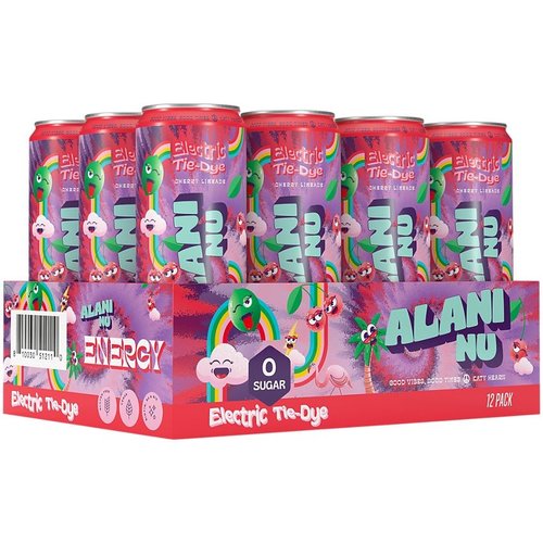 Alani Nu Energy Alani Nu Electric Tie Dye Energy Drink - 12 Pack