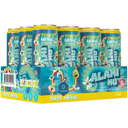 Alani Nu Energy Alani Nu Electric Trippie Hippie Energy Drink - 12 Pack Alani Nu Energy Alani Nu Electric Trippie Hippie Energy Drink - 12 Pack