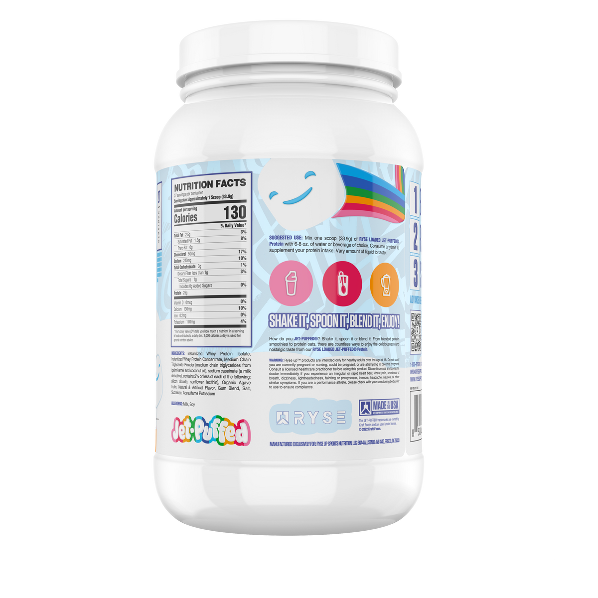 RYSE JetPuffed™ Loaded Protein 27 servings XN Supplements