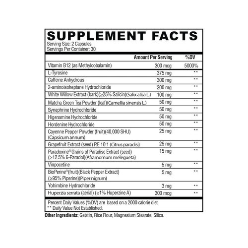 Condemned Labz Arsynist Extreme Fat Burner