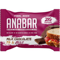 Anabar Whole Food Performance Bar - Milk Chocolate PB & Jelly