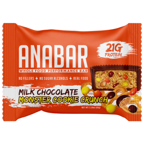 Anabar Anabar Whole Food Performance Bar - Milk Chocolate Monster Cookie Crunch