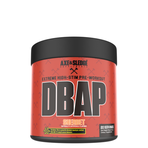 Axe & Sledge DBAP Extreme High-Stim Pre-Workout - Sherbet