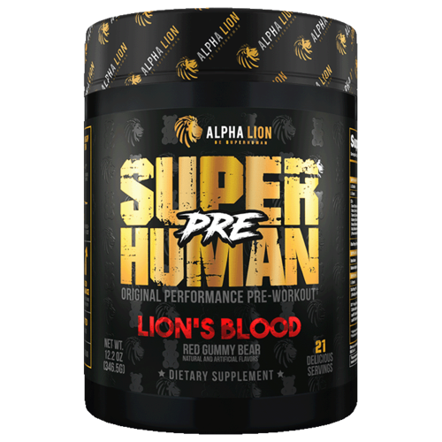 Alpha Lion Superhuman Preworkout - Lion's Blood (Red Gummy Bear)