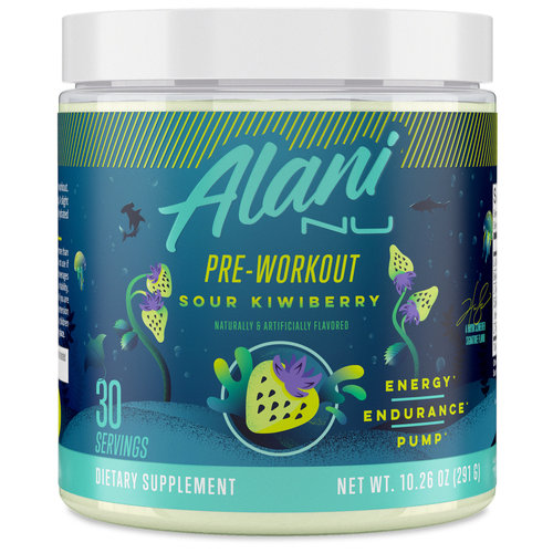 Alani Nu Alani Nu Preworkout - Sour Kiwiberry Alani Nu Alani Nu Preworkout - Sour Kiwiberry